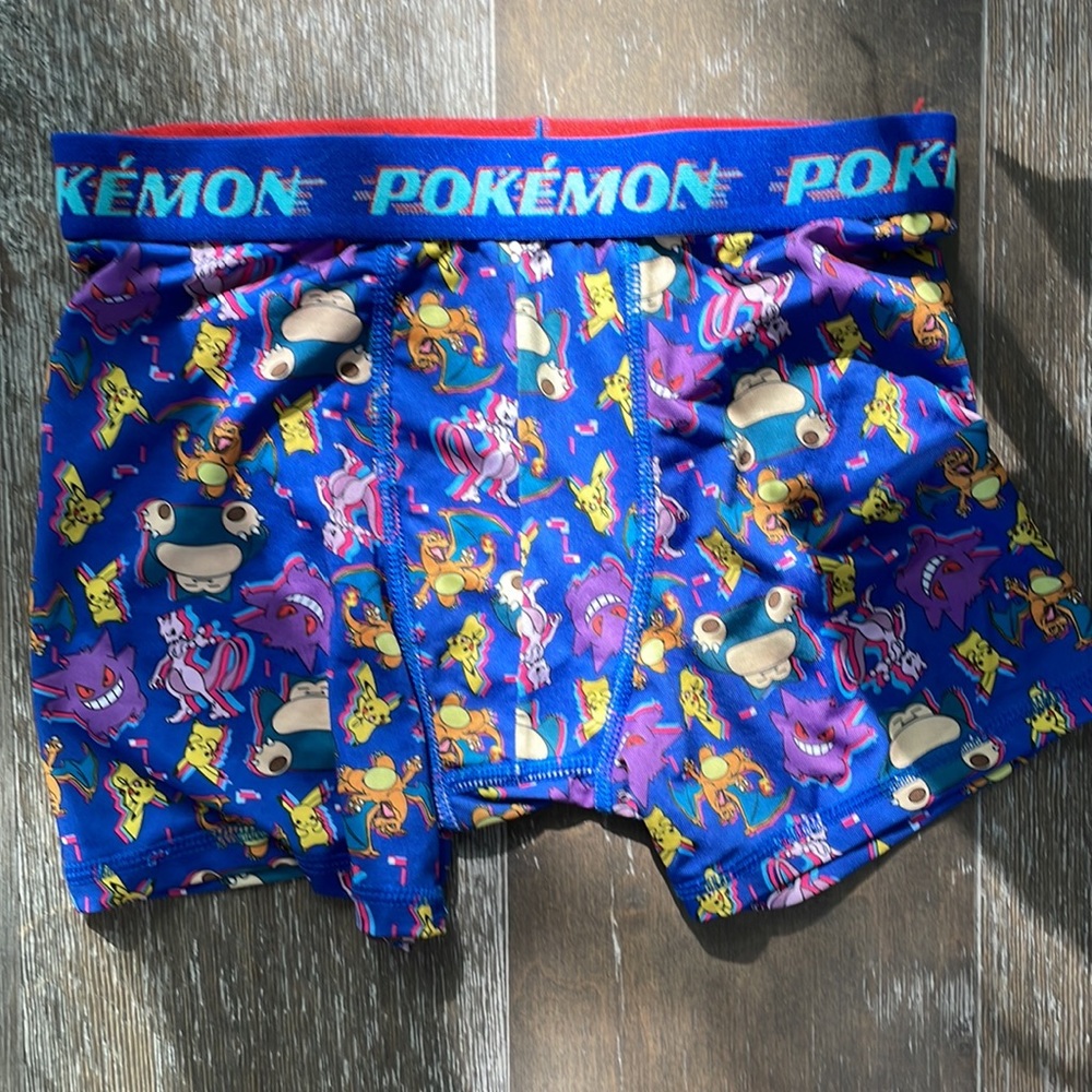 Never worn Pokémon boys boxer briefs SZ 10 - Picture 5 of 12